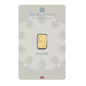 Sztabka złota 1 g Britannia, LBMA - 24h