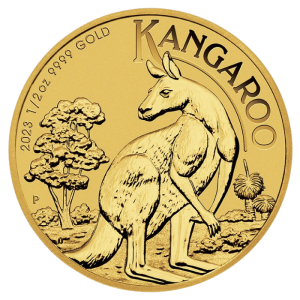 Australijski Kangur 1/2 uncji Złota 2023/24 - 24h