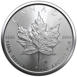 Kanadyjski Liść Klonowy 1 uncja srebra 2023 - 24h