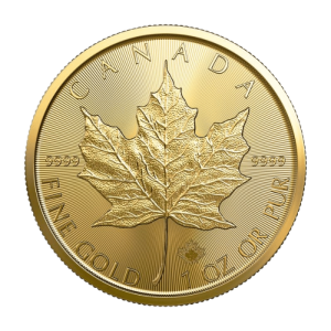 Kanadyjski Liść Klonowy 1 uncja Złota - 24h