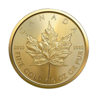 Kanadyjski Liść Klonowy 1/2 uncji Złota 2023/24 - 10 dni