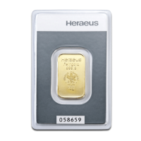 Sztabka złota 10g Heraeus/Argor-Heraeus, LBMA - 24h